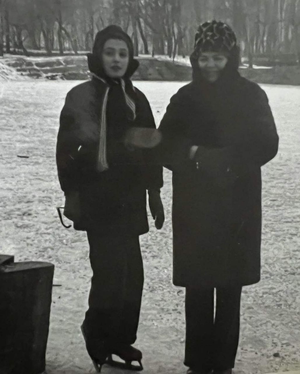 На коньках Ольга Сумская -