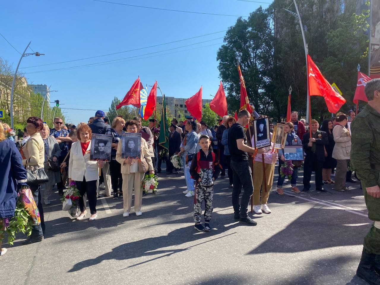 Как прошло 9 мая в оккупированных Мелитополе  - || фото: t.me/riamelitopol