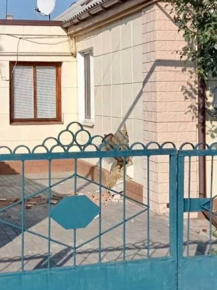 Ракета потрапила до будинку -