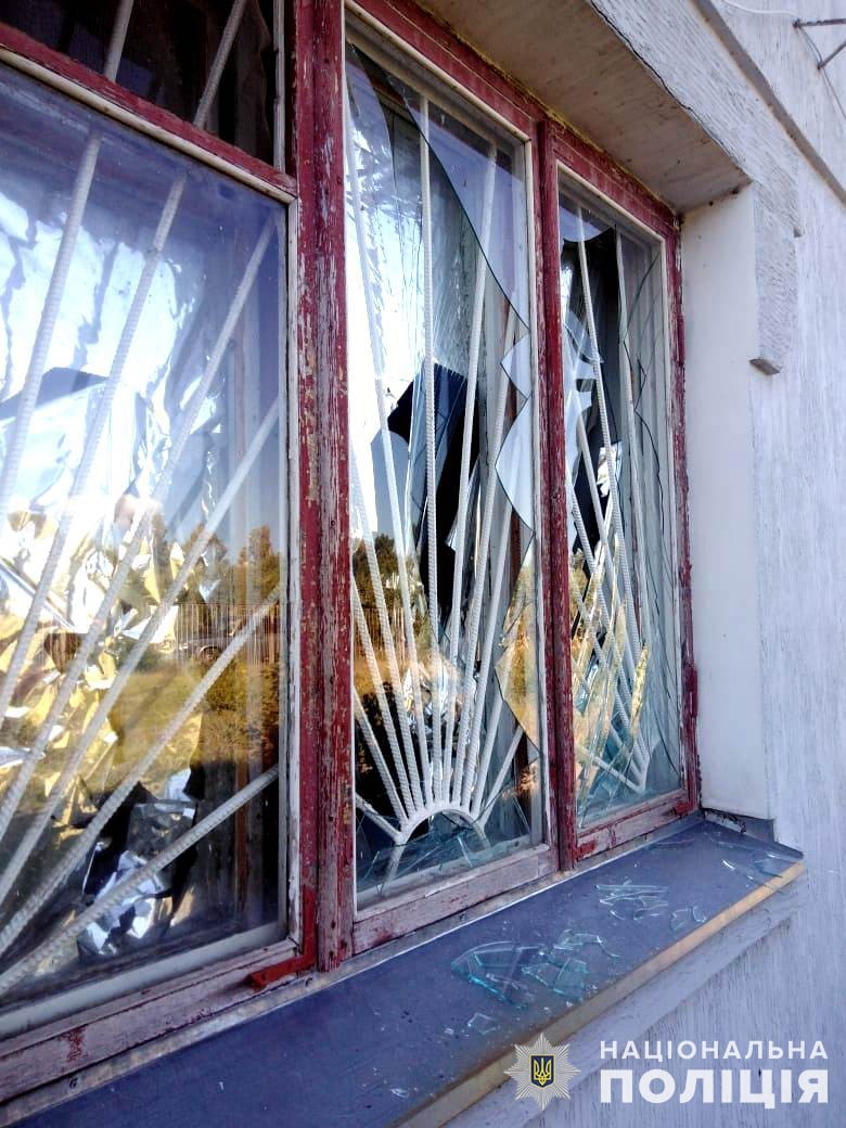 Поліція показала наслідки обстрілу Запорізької області за добу -