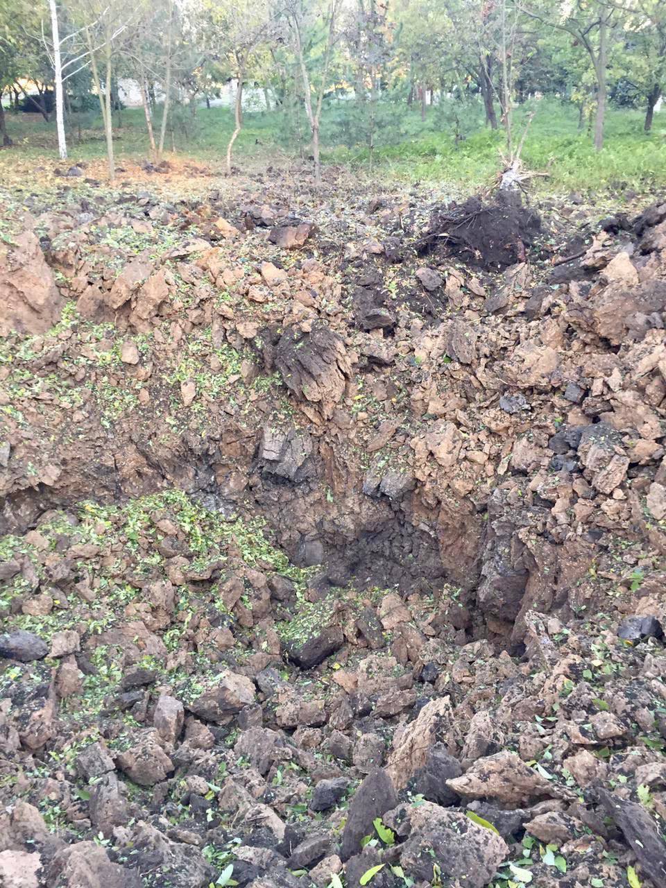 Последствия ракетных ударов по Запорожской области -