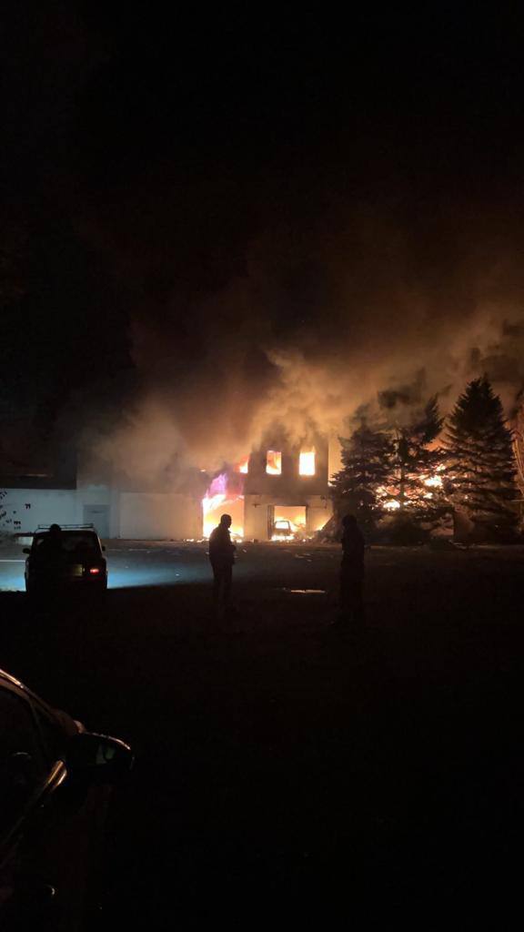 Наслідки вибухів у Запоріжжі  -