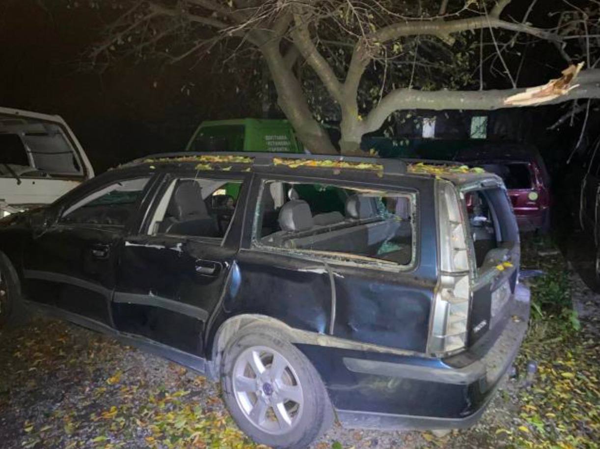 Наслідки вибухів у Запоріжжі  -