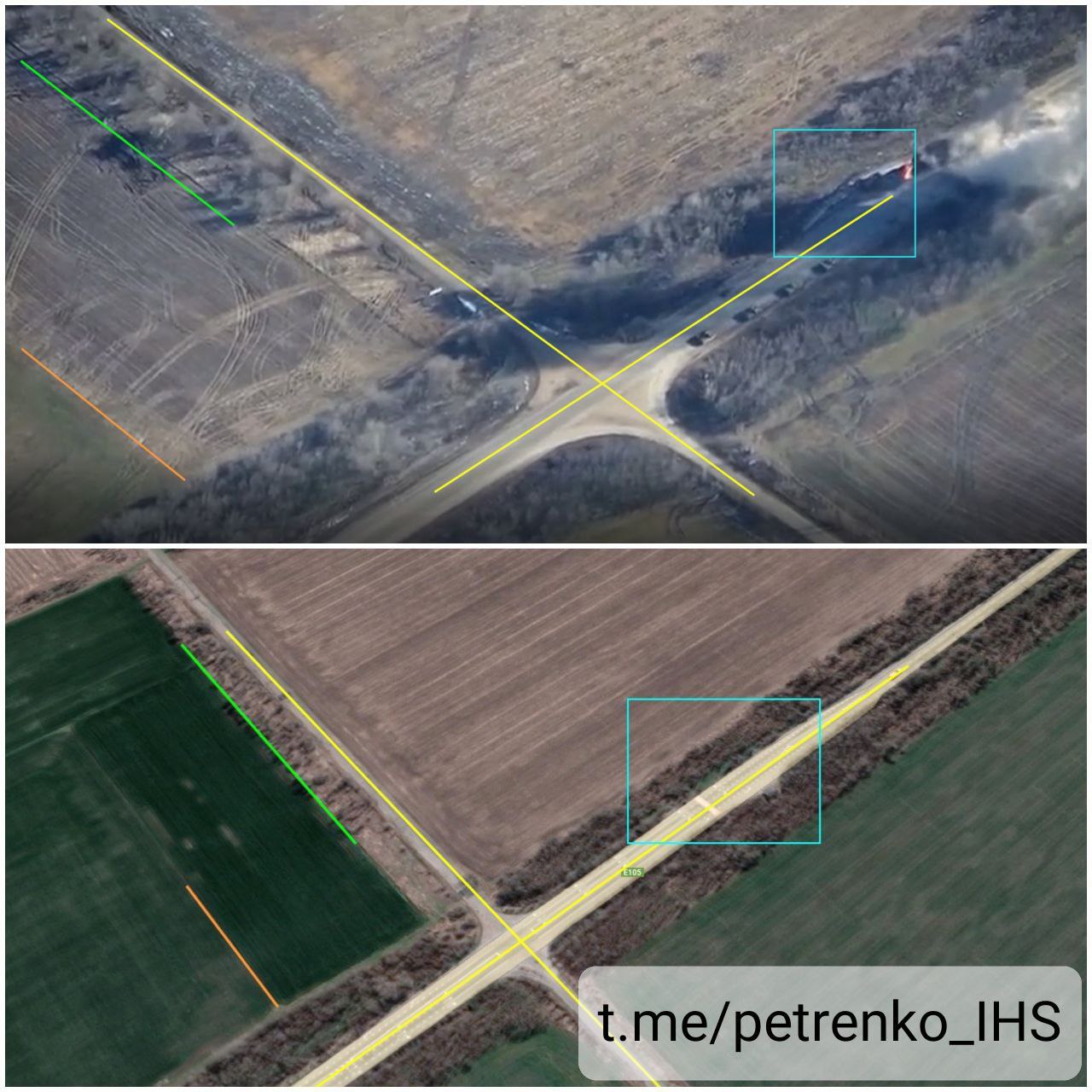 В Запорожской области разбили колонну русских войск &ndash;