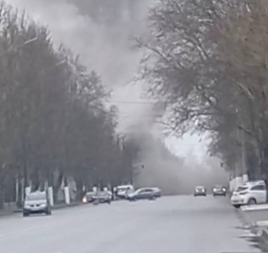 В Мелитополе прогремело несколько взрывов 27 марта. - || фото: t.me/ivan_fedorov_melitopol