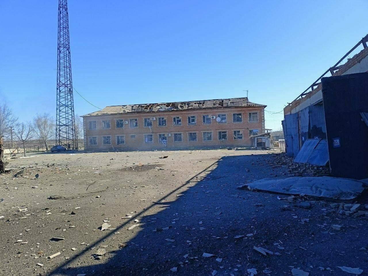 Последствия обстрела Орехова -