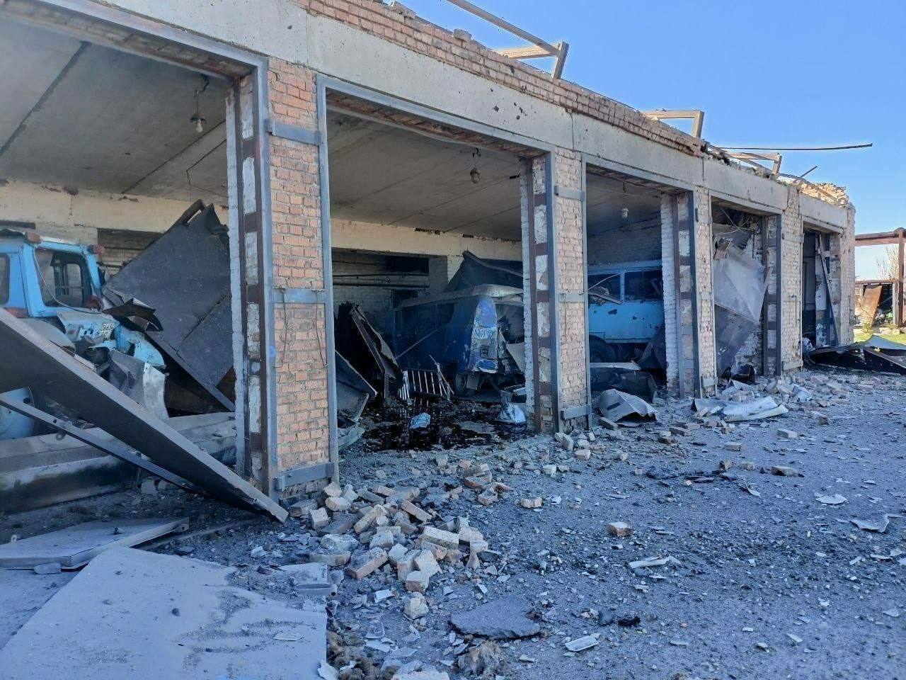 Наслідки обстрілу Орєхова - || фото: t.me/yedynyy_orikhiv