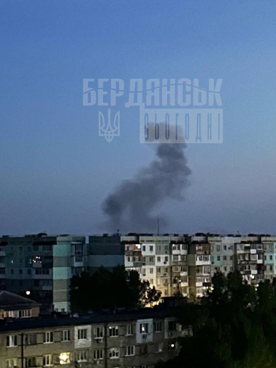 У Бердянську пролунала серія вибухів -