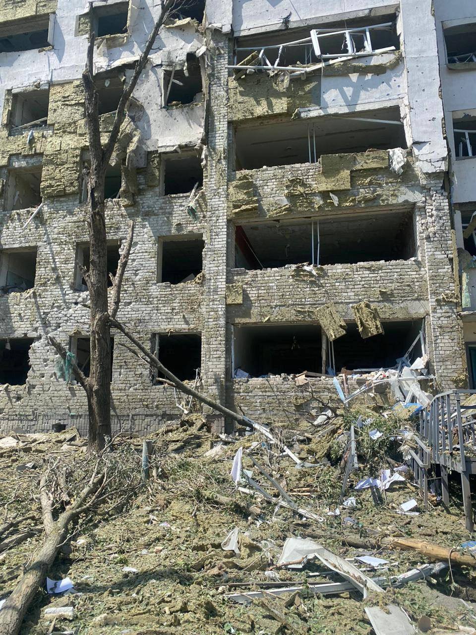 Окупанти обстріляли лікарню у Запорізькій області: загинули медсестра та сантехнік || - фото: t.me/ermaka2022