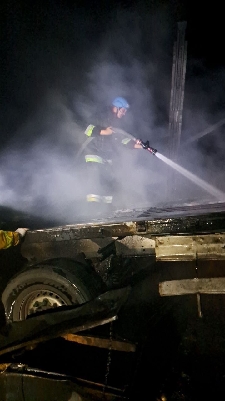 Последствия вражеских обстрелов -