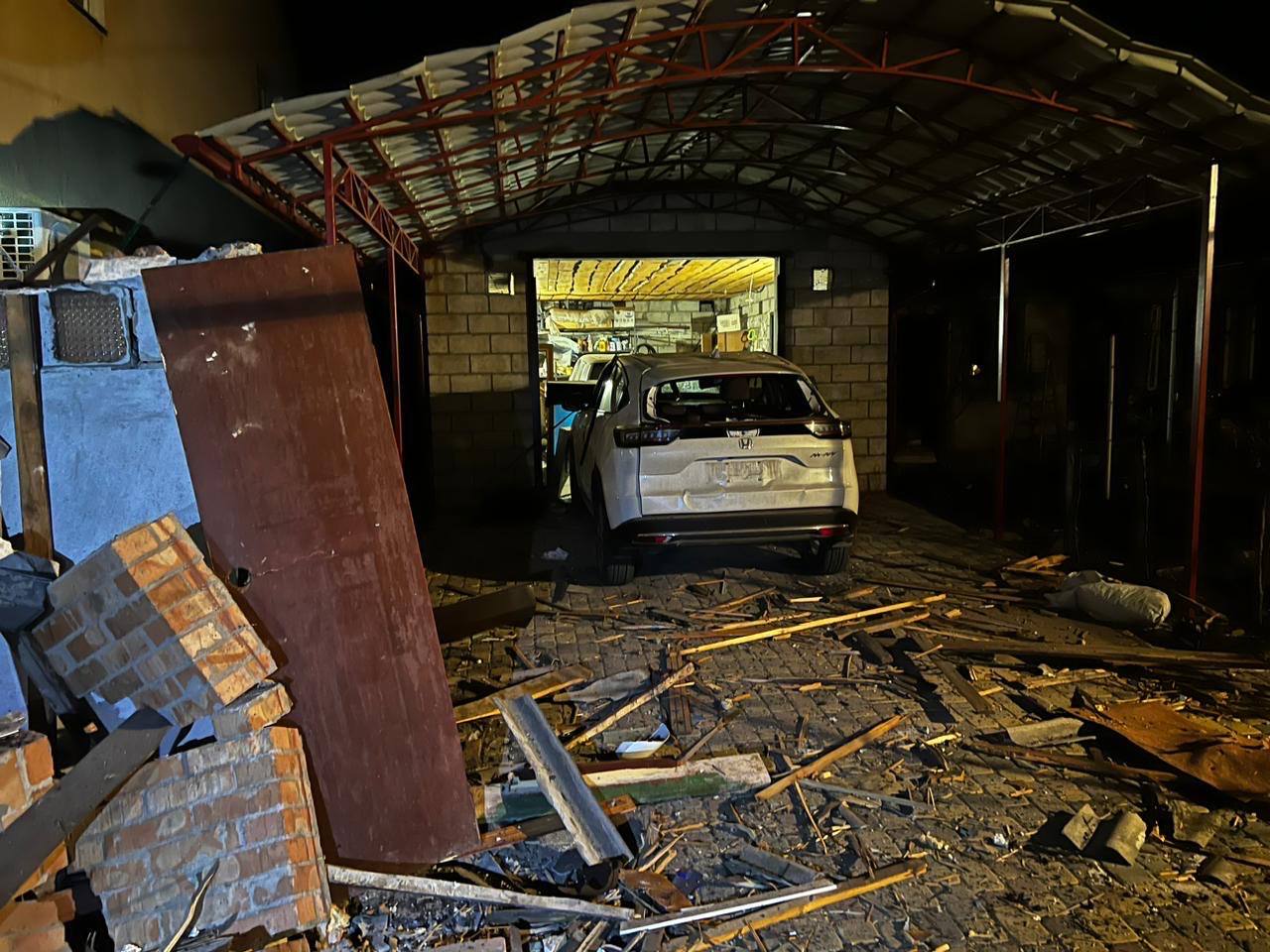 Последствия атаки по Запорожью –