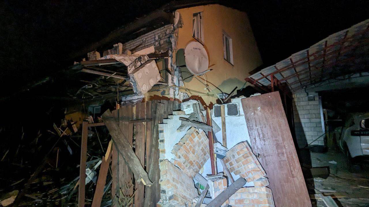 Последствия атаки по Запорожью –