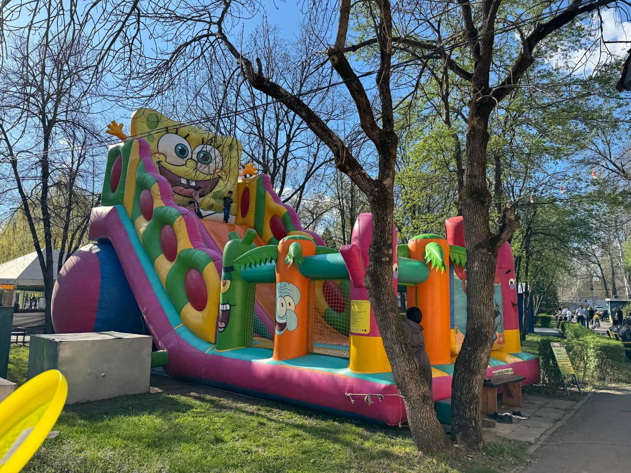 Батут в Дубовці. Фото: Vgorode