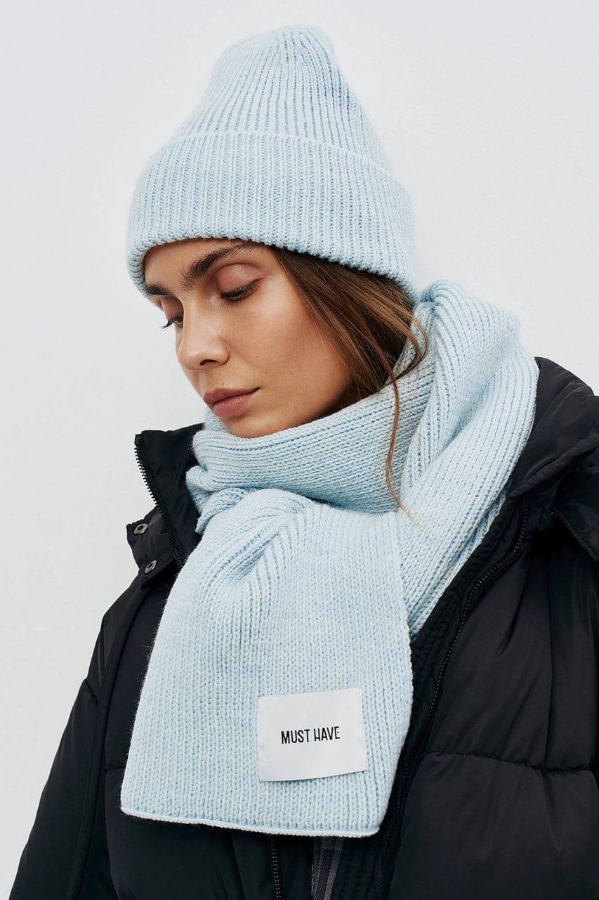 Шарф або снуд із екошерсті від MustHave.