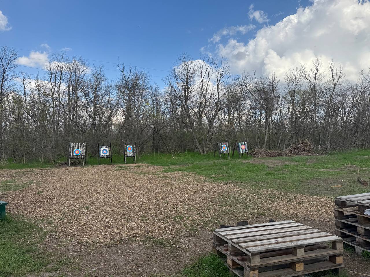 Стрельба из лука на Хортице. Фото: Vgorode