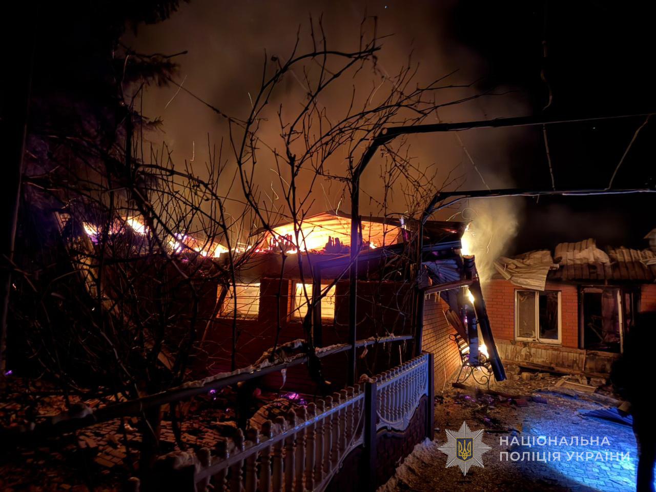Удар дрона по Шевченковскому району Запорожья.