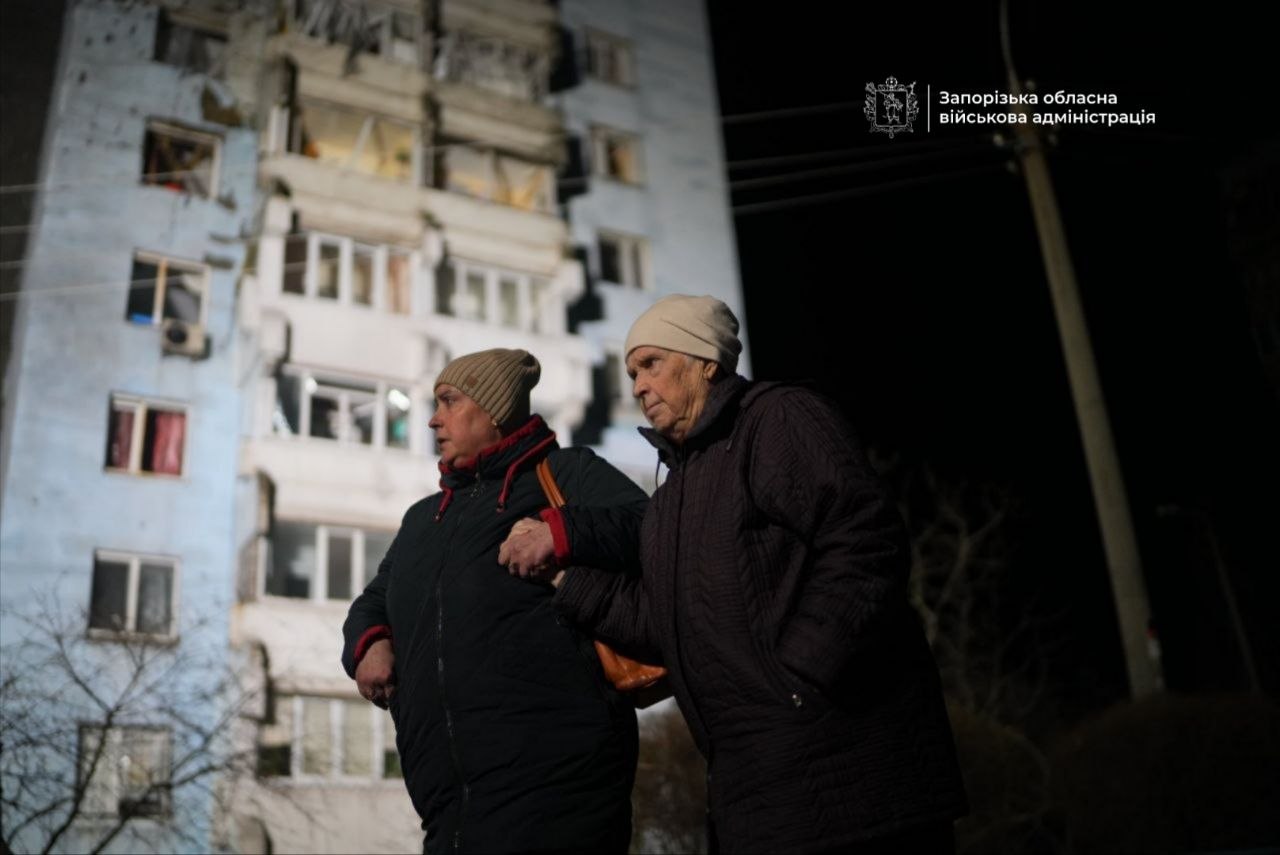 Атака на Запоріжжя.