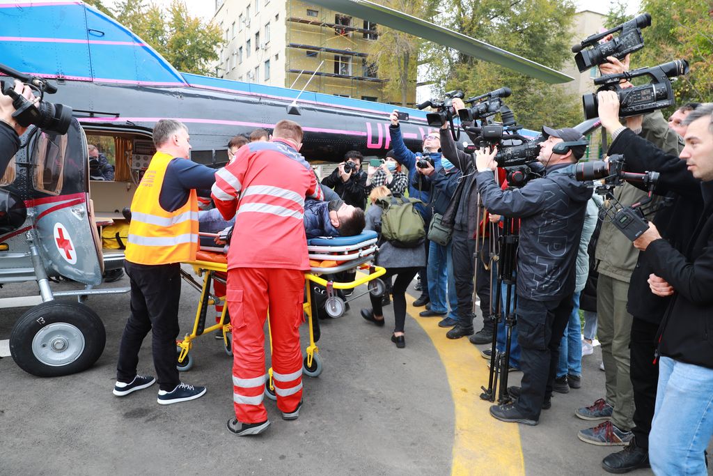 Пациентов смогут доставлять вертолетом / фото: ОГА