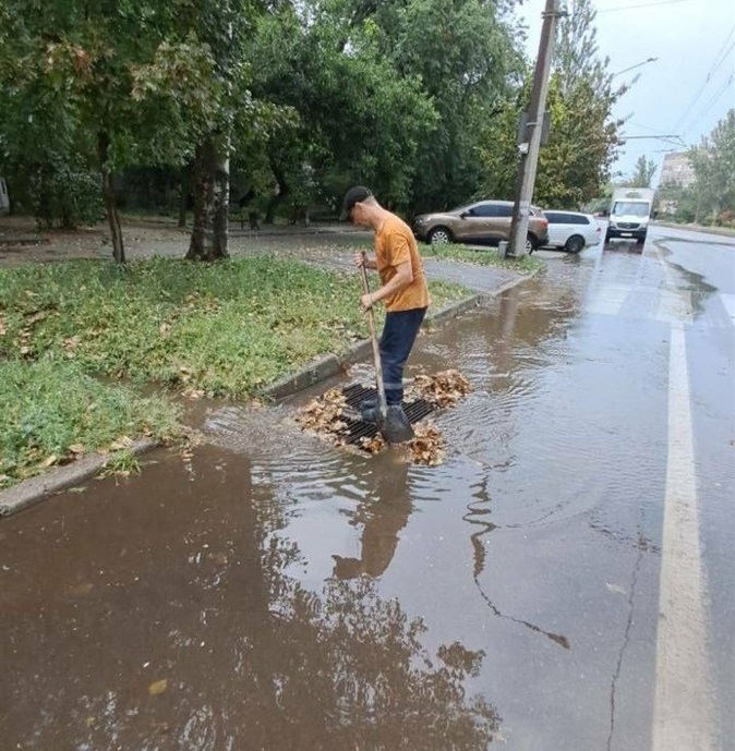 Наслідки зливи у Запоріжжі -