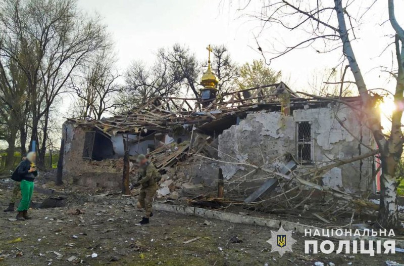 Наслідки обстрілу -