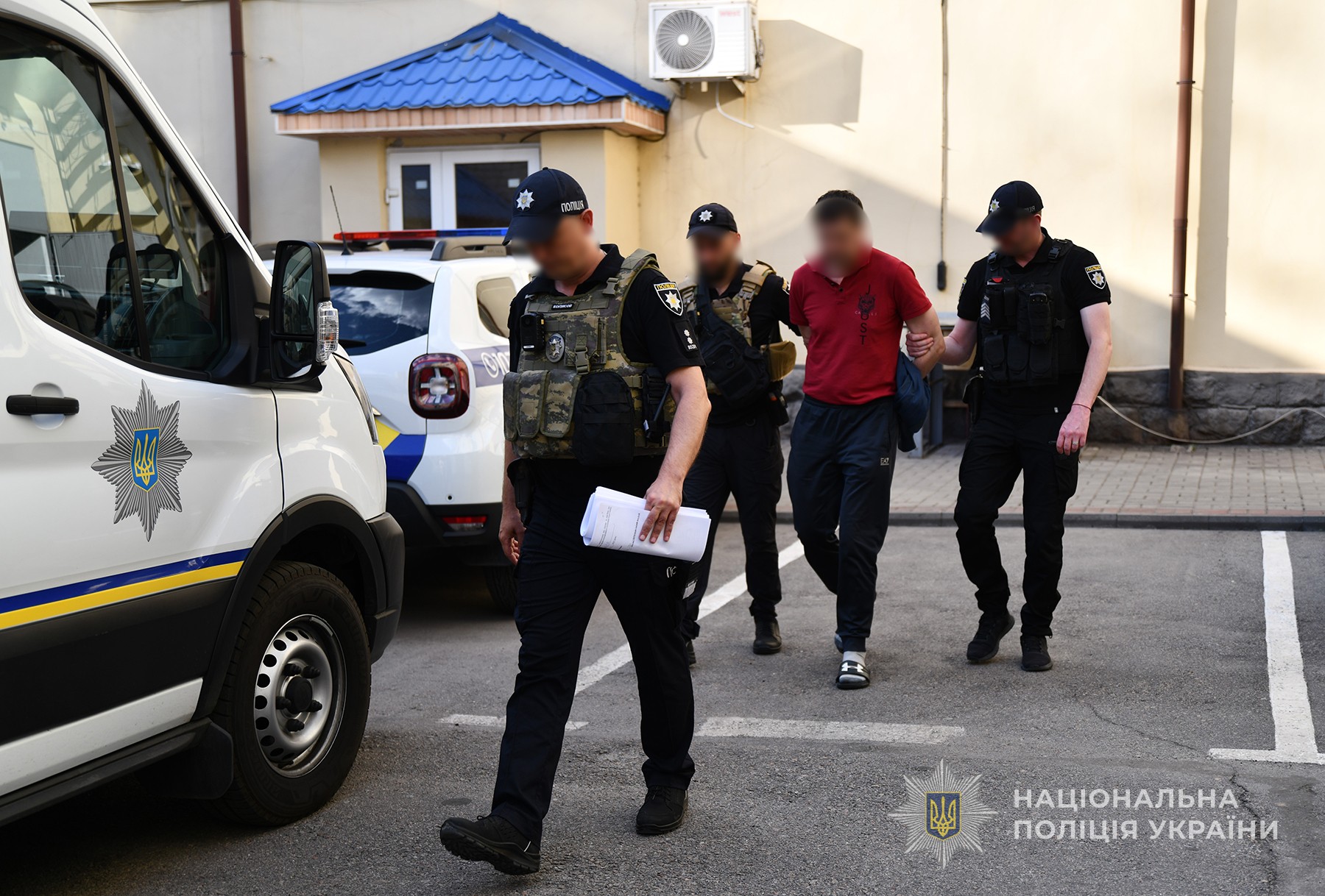 Подозреваемый был задержан.