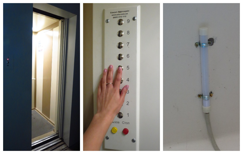 Вот так преобразились лифты