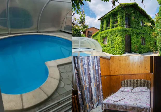 "Зелений" дім за 4200 гривень на добу - ||| фото: olx.ua