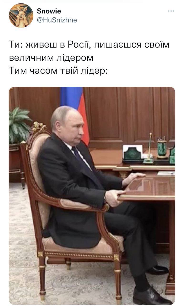 Зустріч Путіна та Шойгу перетворилася на меми: добірка фото 6 5