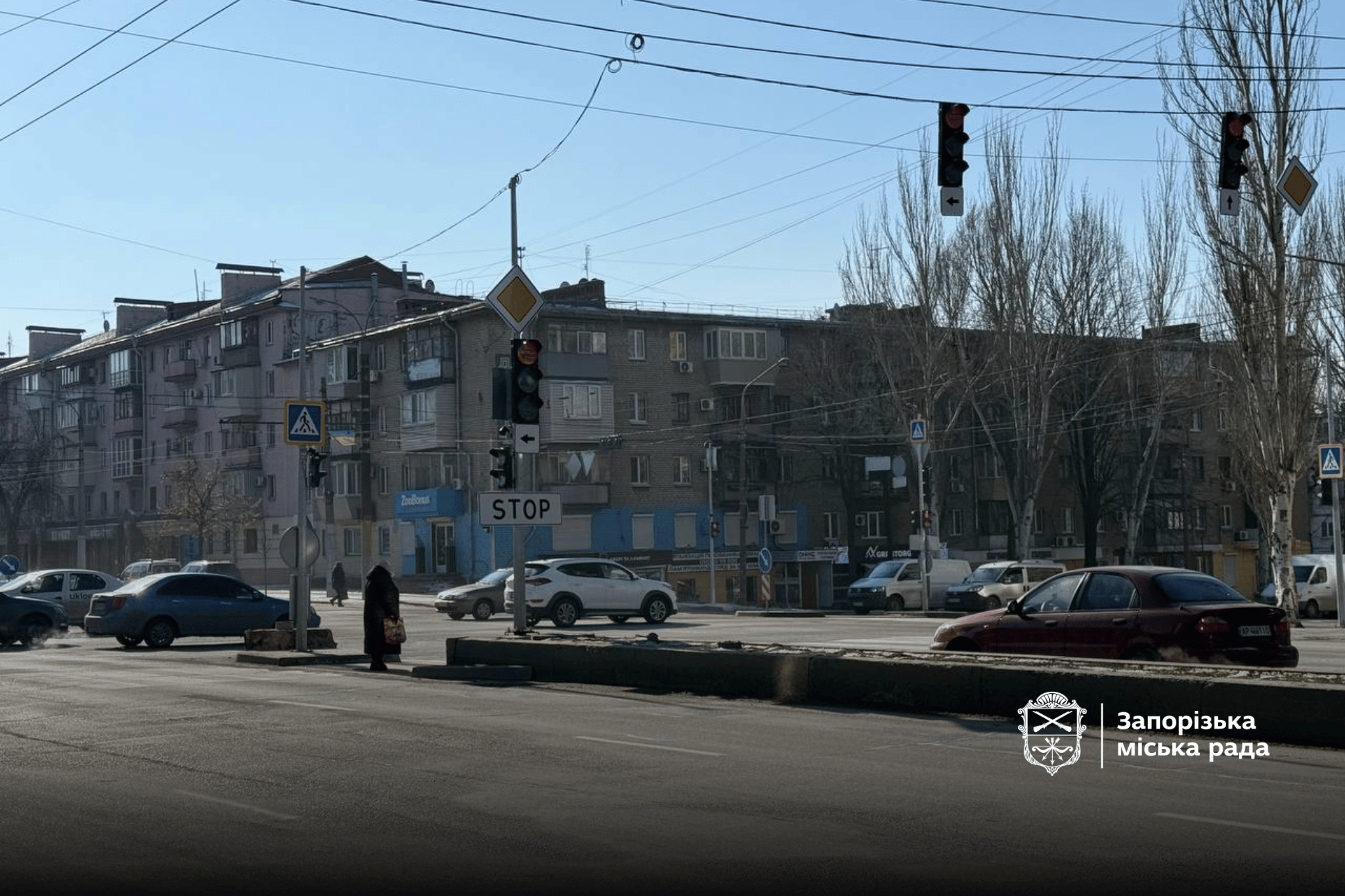 Новые светофоры и знаки в Запорожской области: что изменилось для водителей. || Фото: zp.gov.ua