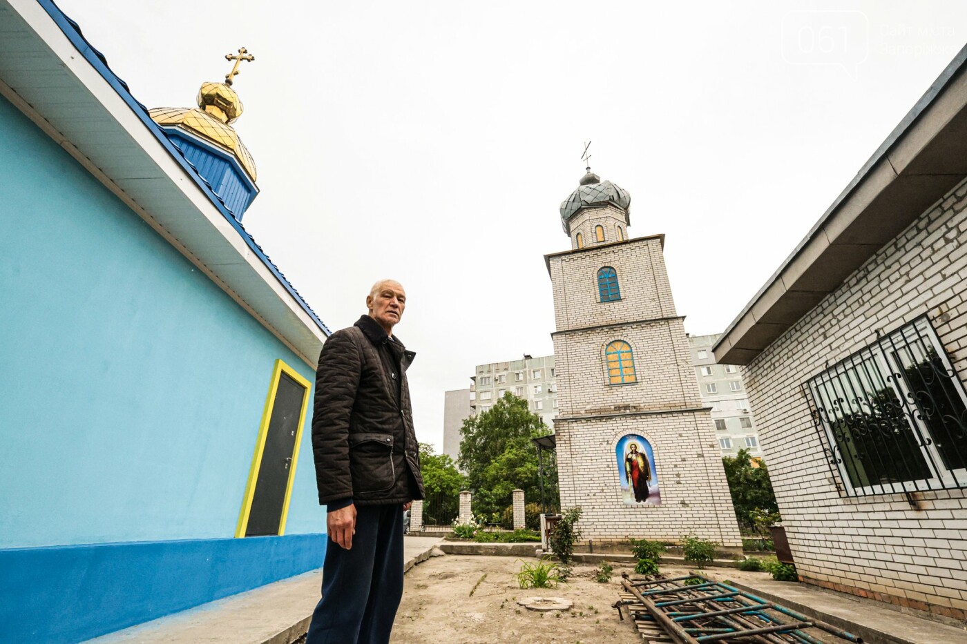 В Запоріжжі відновили храм, який зруйнувала російська ракета.