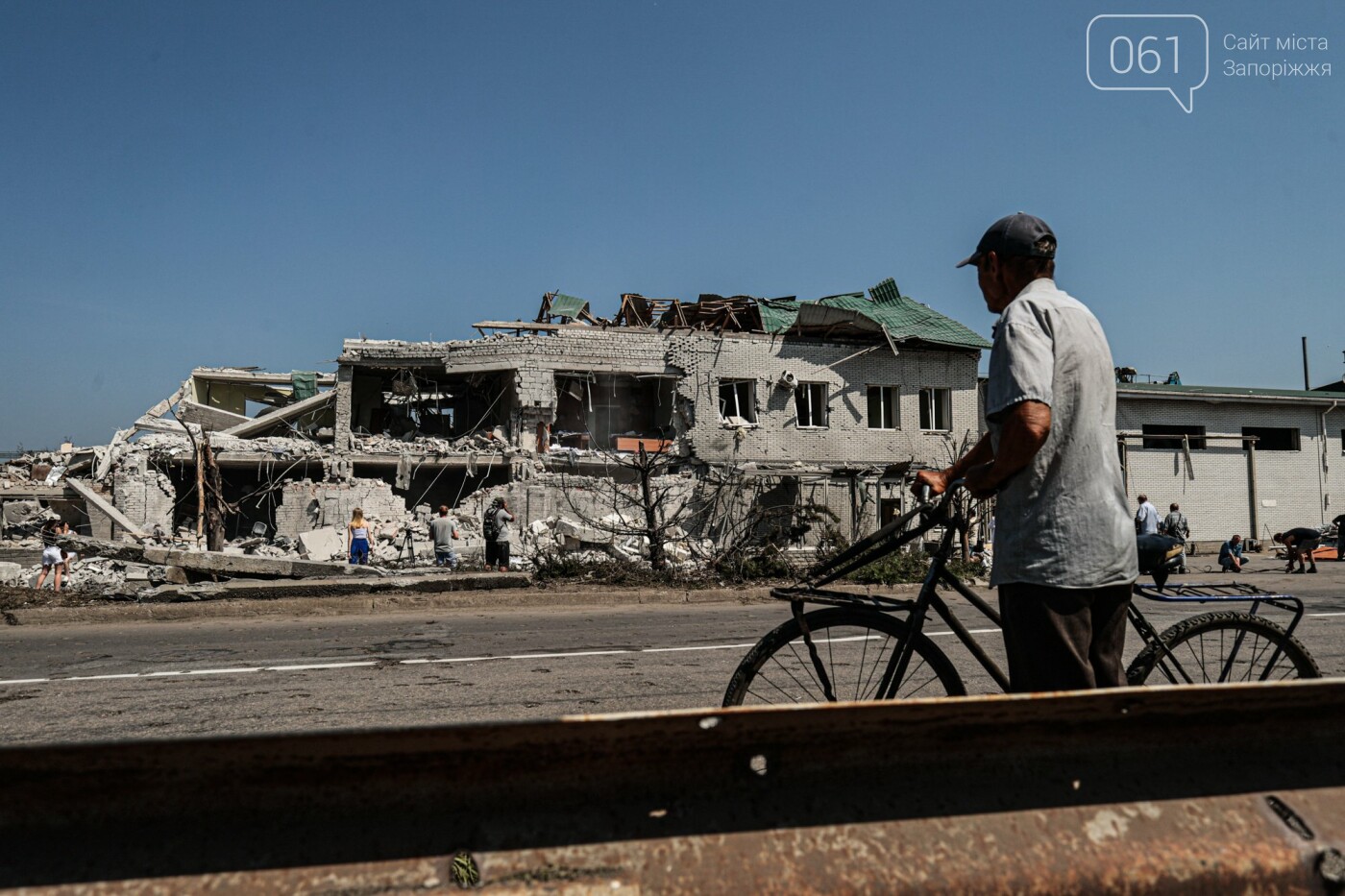 Як виглядає Вільнянськ після ракетної атаки.