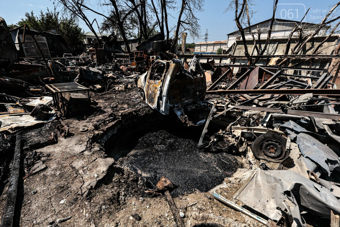 Як виглядає Вільнянськ після ракетної атаки.