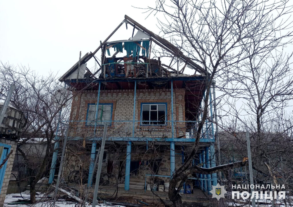 Поліція показала наслідки обстрілів Запорізької області. || Фото: zp.npu.gov.ua