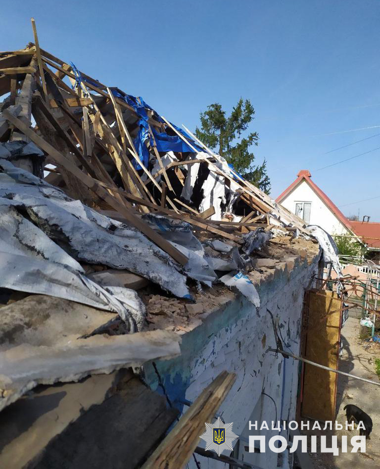 В поліції показали наслідки ворожих обстрілів Запорізької області.