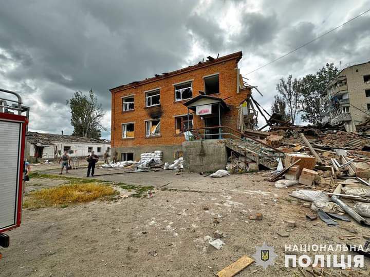 Оккупанты ударили по Орехову при выдаче гуммопомощи: есть погибшие и раненые. || Фото: zp.npu.gov.ua