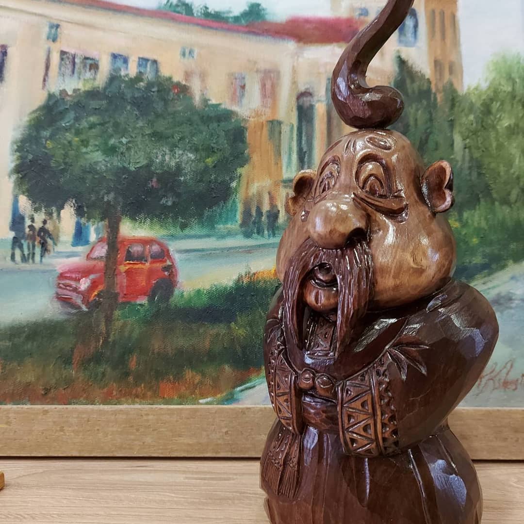 Дерев'яні вироби з Хортиці. || Фото: instagram.com/souvenirs_zaporozhye