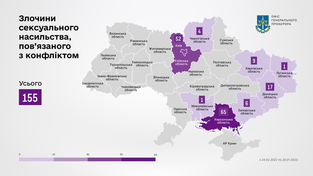 В Запорожской области зафиксировали шесть случаев сексуального насилия военными РФ. || Фото: gp.gov.ua
