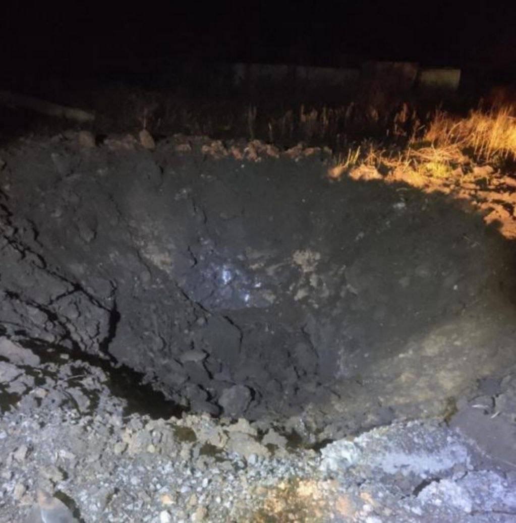 Ночью российские войска снова нанесли ракетный удар по Запорожскому району.