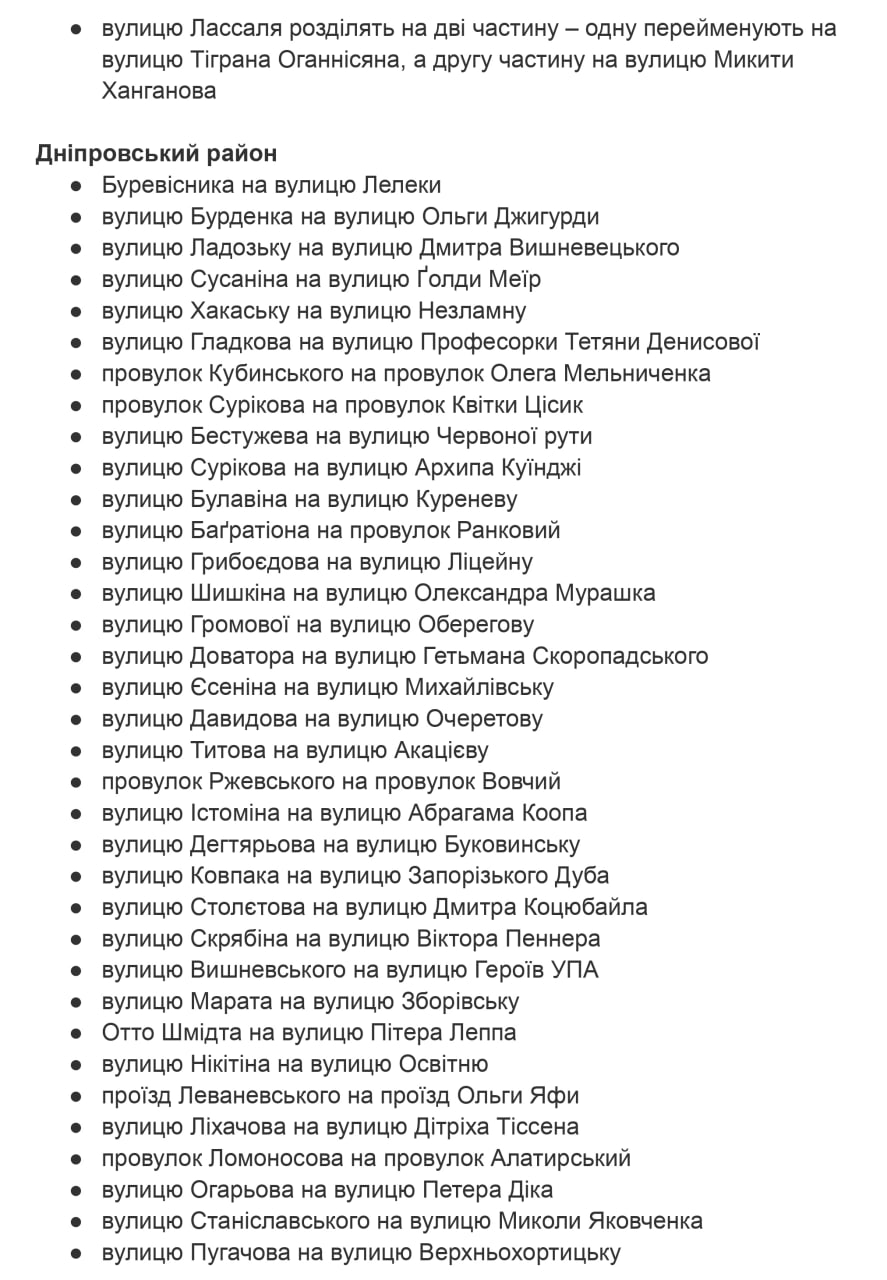 В Запорожье готовятся переименовать площадь Маяковского, проспект и еще 120 улиц: список фото 2 1