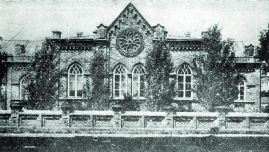 Молитвенный дом колонии Айнлаге.