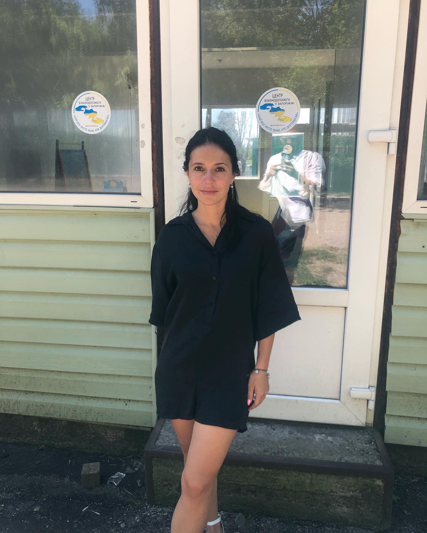 Галина допомогала переселенцям при евакуаціях.