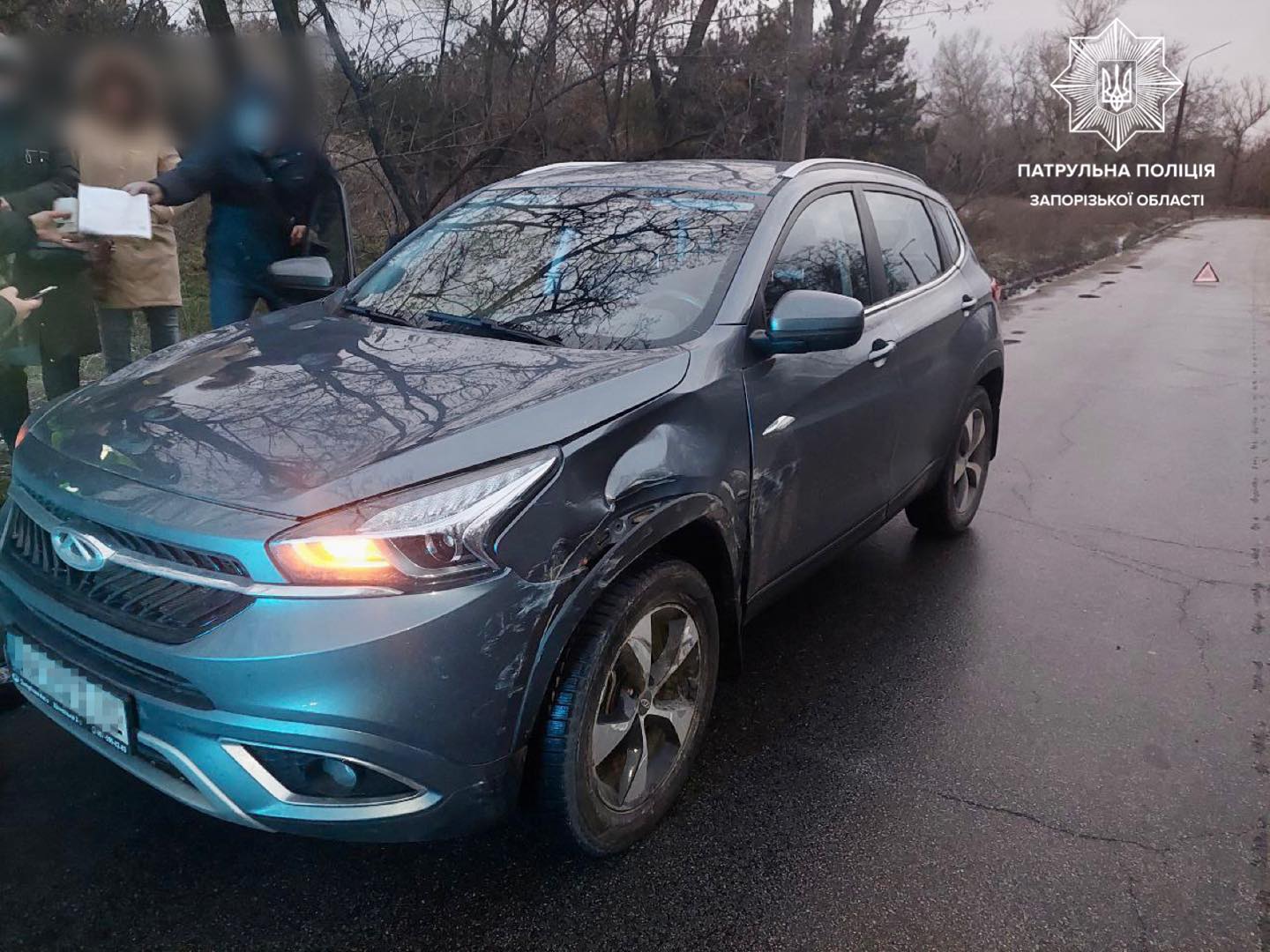 Уровень алкоголя в крови превышал норму в 11 раз: в Запорожье водитель BMW совершил ДТП.