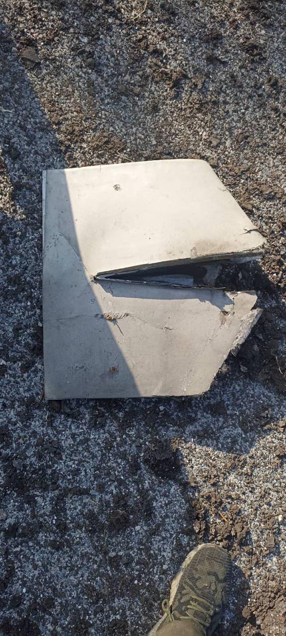 Нацгвардейцы сбили Shahed, которым россияне атаковали Запорожье.