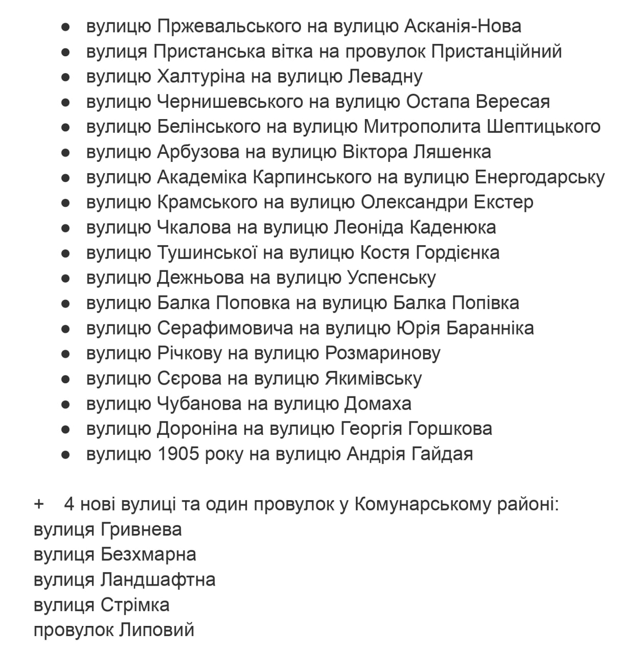 В Запорожье готовятся переименовать площадь Маяковского, проспект и еще 120 улиц: список фото 4 3