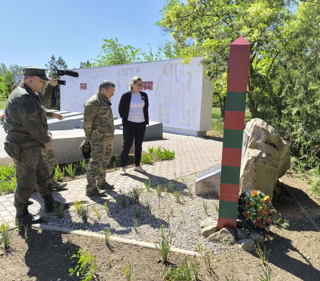 Пропагандист РФ Соловйов приїжджав на окуповану територію Запорізької області.