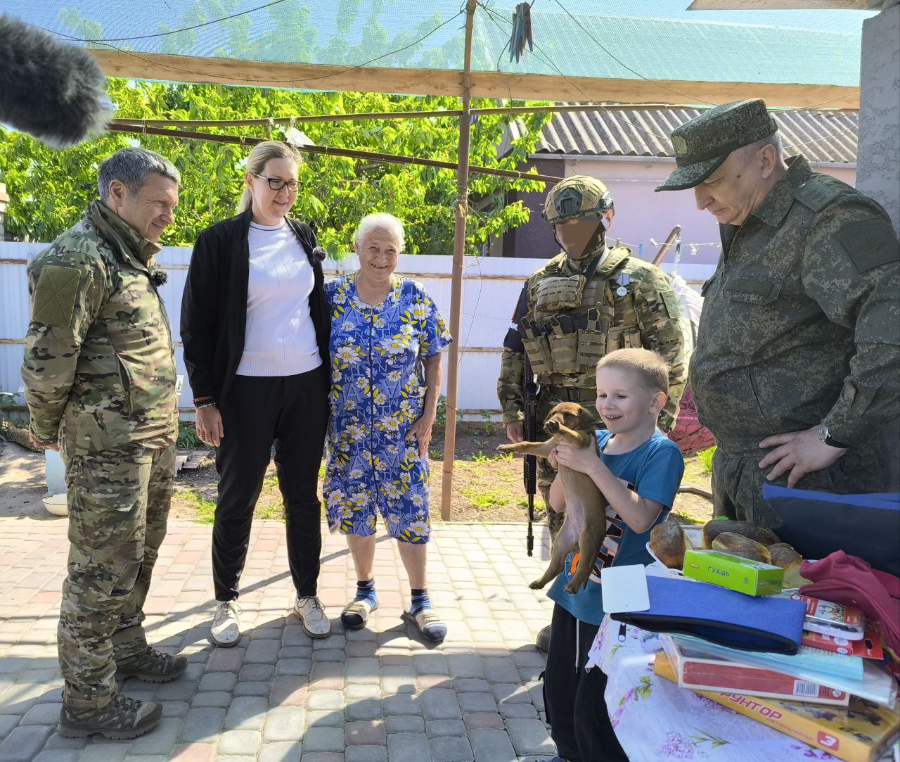 Пропагандист РФ Соловйов приїжджав на окуповану територію Запорізької області.