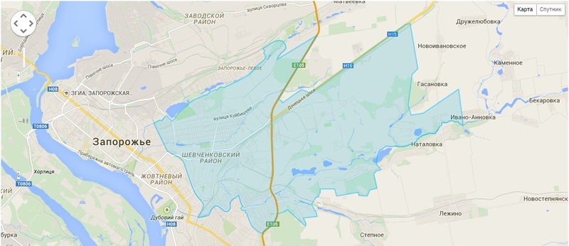 Мокрянский и Шевченковский районы разделяла бы трасса М-18.