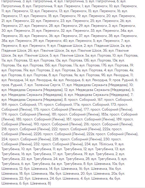 У Запоріжжі не буде гарячої води практично все літо: список адрес фото 7 6