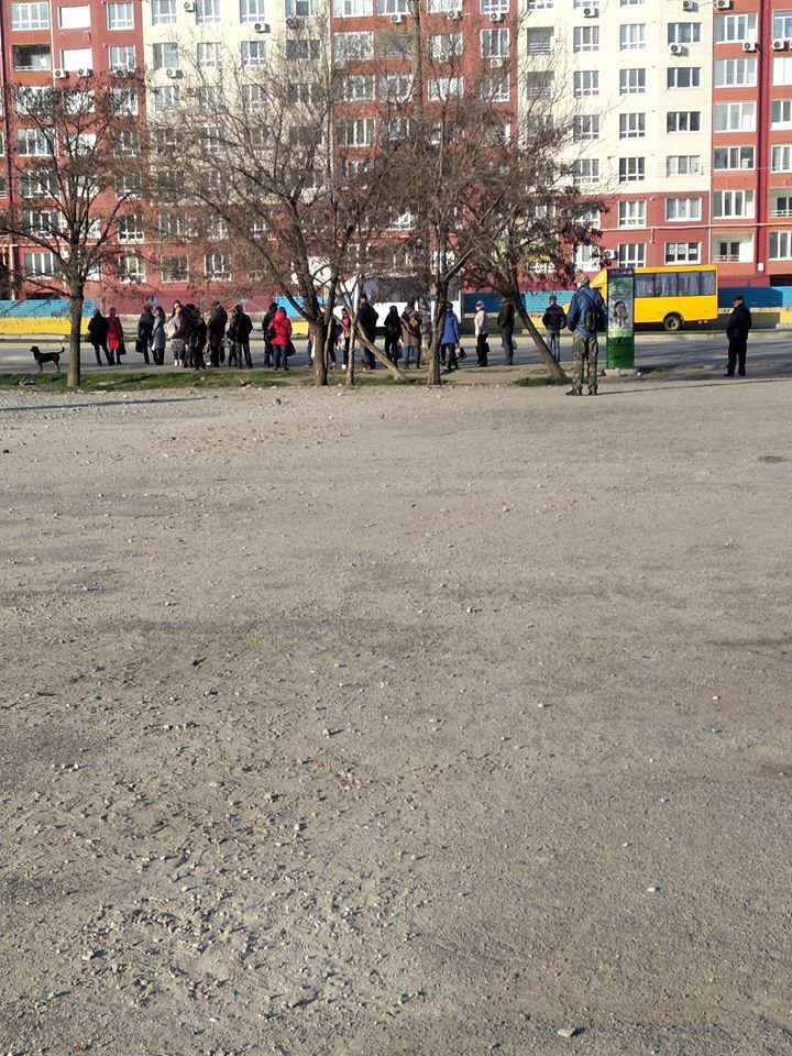 Конечная на Песках. Фото: fb Анастасия Тупозлеева