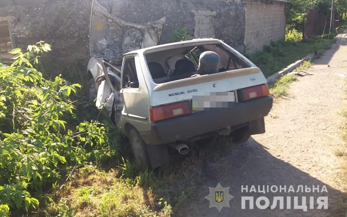 Под Запорожьем произошло смертельное ДТП. Фото: ГУНП